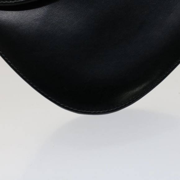 GUCCI Bamboo Hand Bag Leather Black 000.1781 Auth yk8245 - Picture 15 of 16